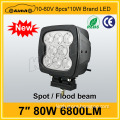 Wholesales 80W 6800LM led work light for trailer